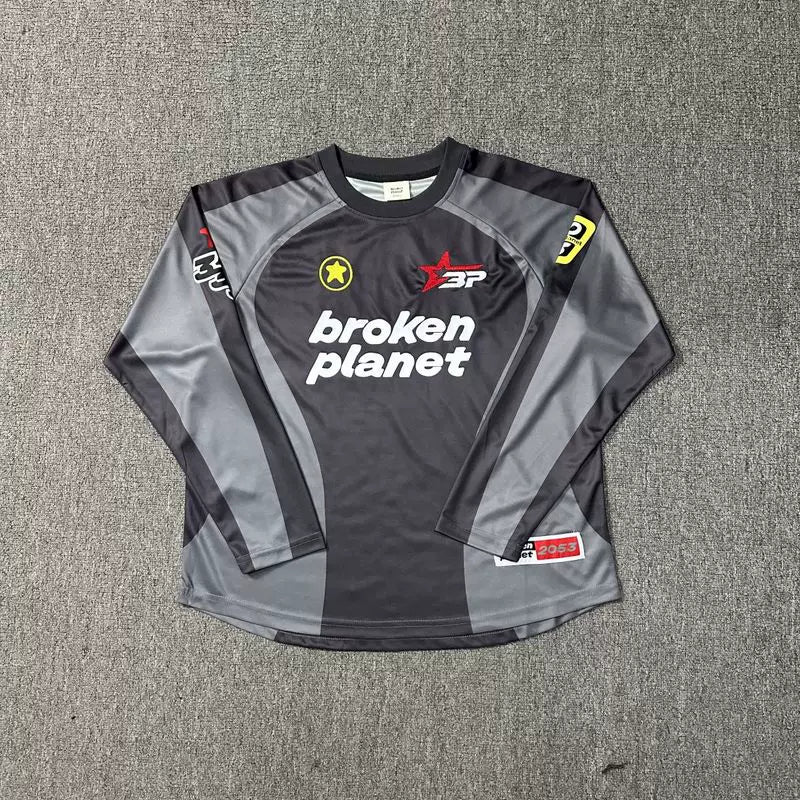 Broken Planet Moto Racing Long Sleeve Jersey