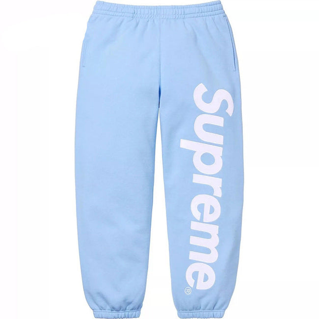 Supreme Leg Logo Sweatpants - Light Blue Hover Image