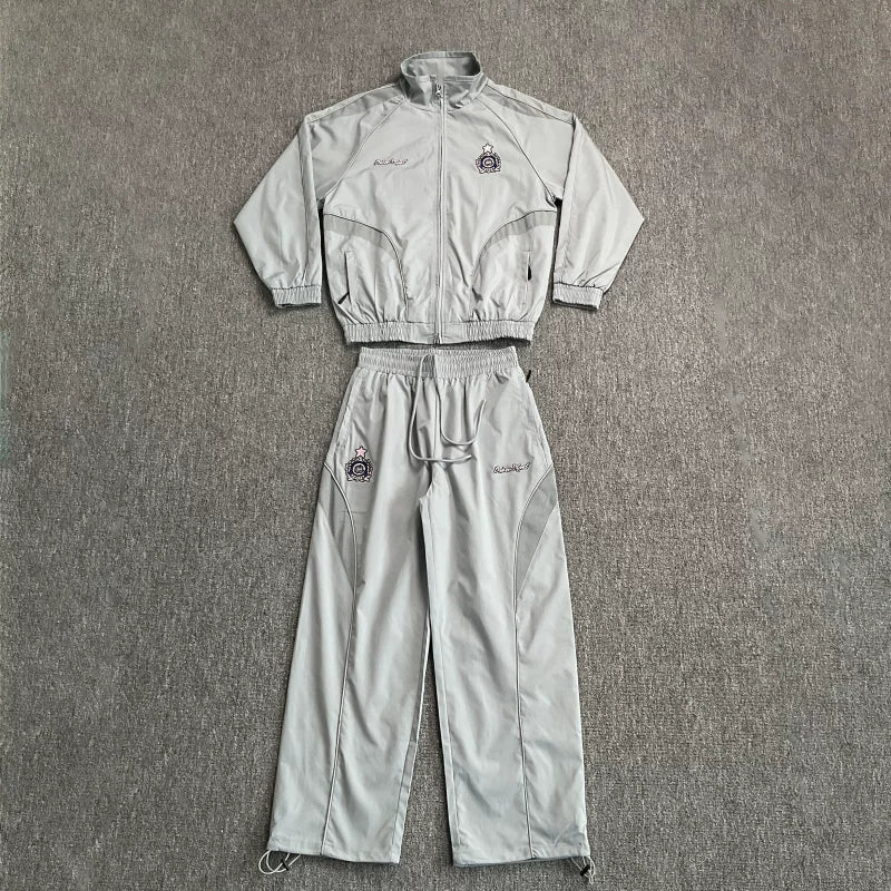 Broken Planet Badge Logo Nylon Tracksuit Set - 4 Colors Available