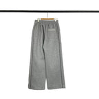Broken Planet Logo Wide Leg Sweatpants - Heather Grey