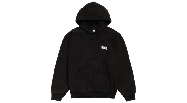 Stussy Basic Hoodie Black Main Image