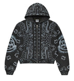 Vale Forever Flag Zip Up Hoodie Black