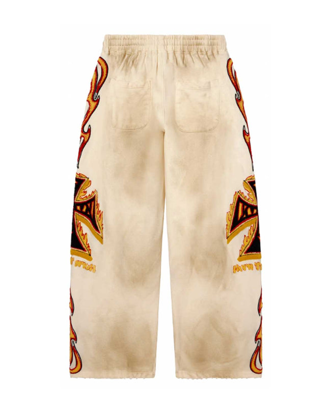 Vale Forever La Flare Sweatpants Bone Main Image