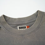 Rough Play T Shirts RoughPlay White Ink Direct Injection Hot Diamond Pure Cotton Street