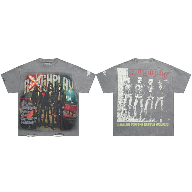 Rough Play T Shirts RoughPlay Loving The Crew t-shirt with diamond Hover Image