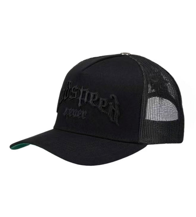 Godspeed Forever Trucker Hat Vanta Black Main Image