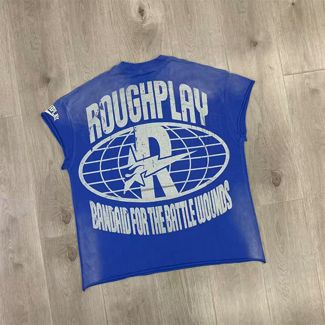 Rough Play T Shirts RoughPlay War Ready CutOff Sleeves Diamond Main Image