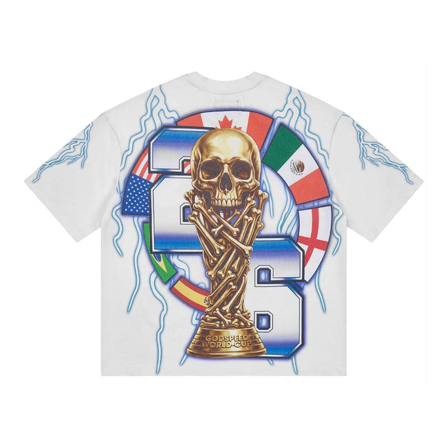 Godspeed '26 GSWC Voltage White Tee Main Image