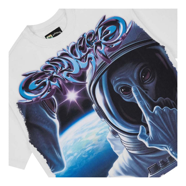 Godspeed First Contact White Tee Main Image
