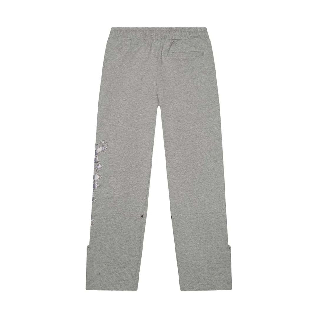 Godspeed Grey Silver Satin Sweatsuit Hoodie & Sweatpants Set