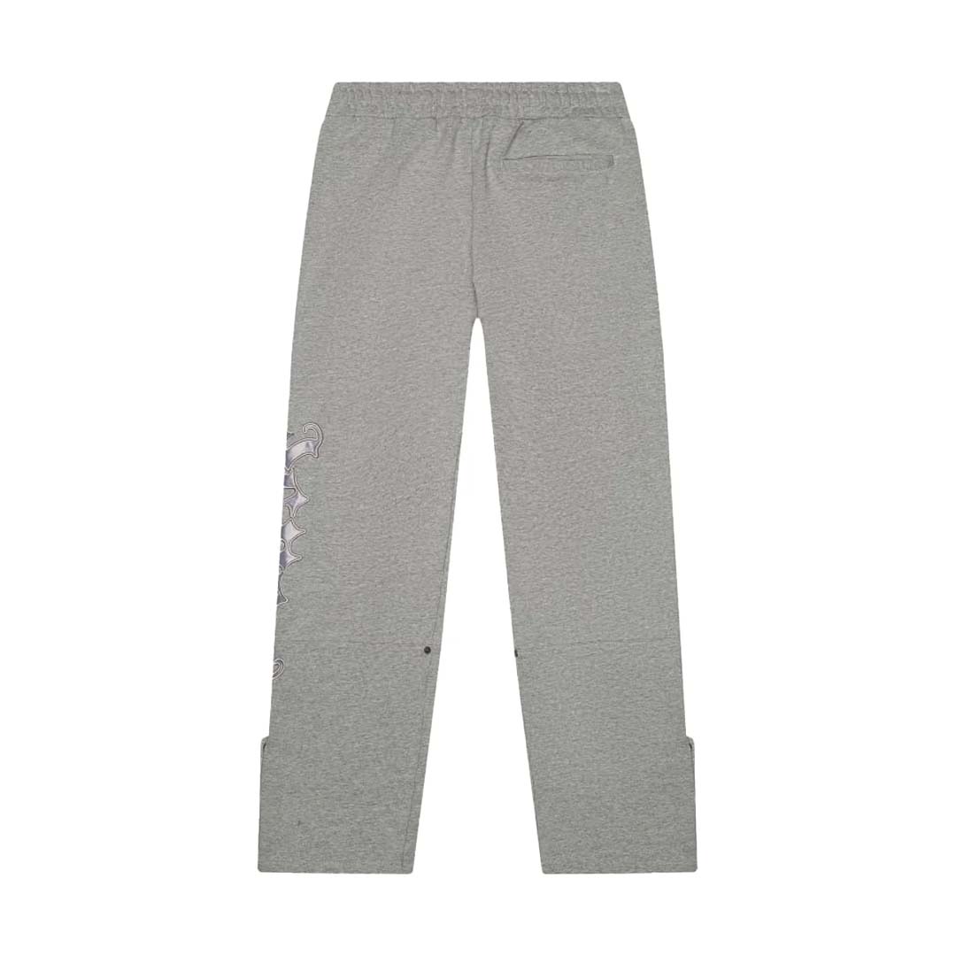 Godspeed Grey Silver Satin Sweatsuit Hoodie & Sweatpants Set