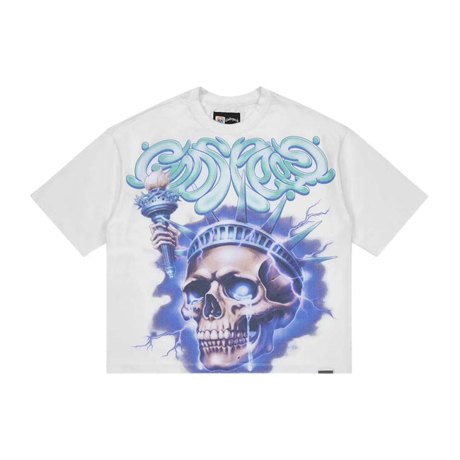 Godspeed Liberty Tears Tee Snow White Hover Image