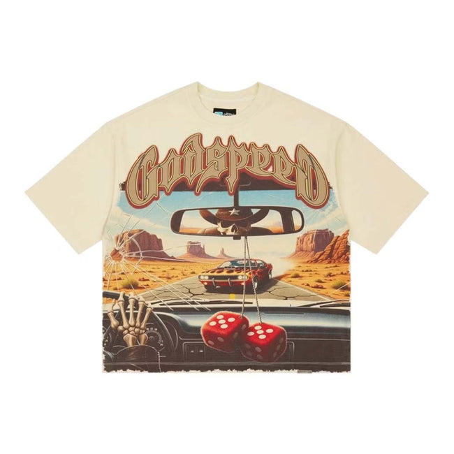 Godspeed On The Run Bone Tee Hover Image