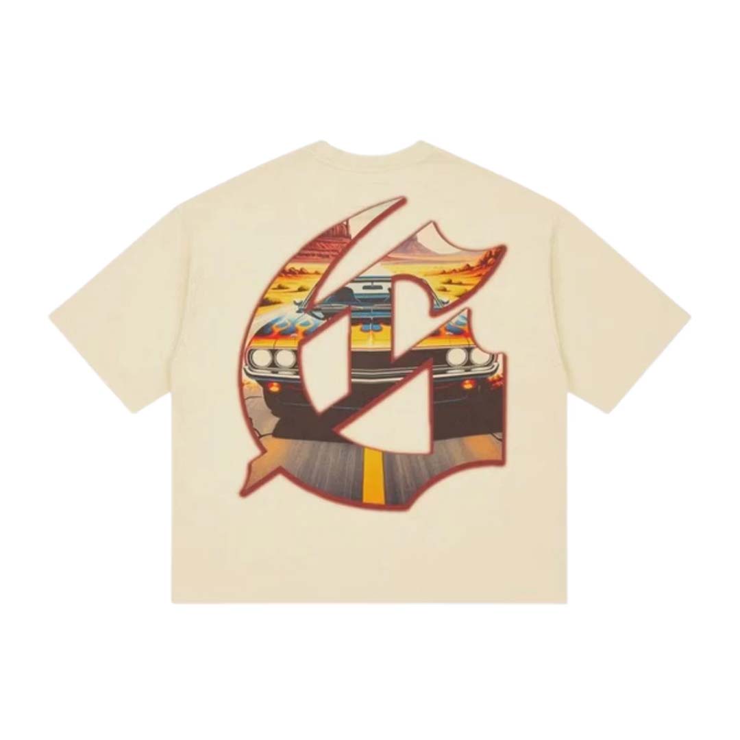 Godspeed On The Run Bone Tee
