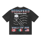 Godspeed Planet Futbol Tee Black