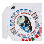 Godspeed Planet Futbol Tee White