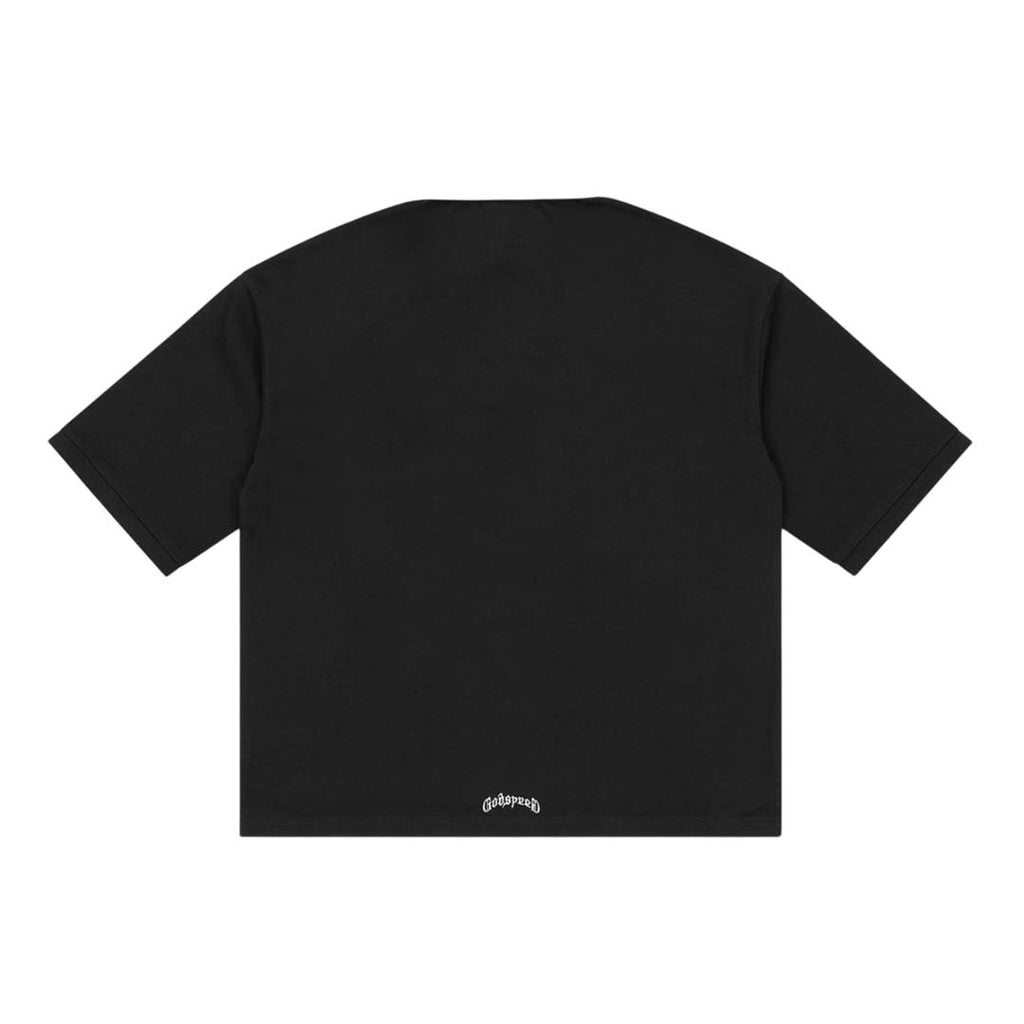 Godspeed Victor Minimal Crest Polo Black