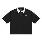 Godspeed Victor Minimal Crest Polo Black