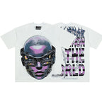 Hellstar Cyber Portrait Graphic Oversized T-Shirt
