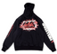 HELLSTAR Records Flame Graphic Heavyweight Hoodie