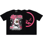Hellstar Studios Globe Graphic Oversized T-Shirt - Black