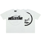Hellstar Studios Large Logo Graphic Oversized Cotton T-Shirt - White