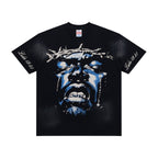 Hellstar Luke 1941  Vintage T-Shirt - Washed Black