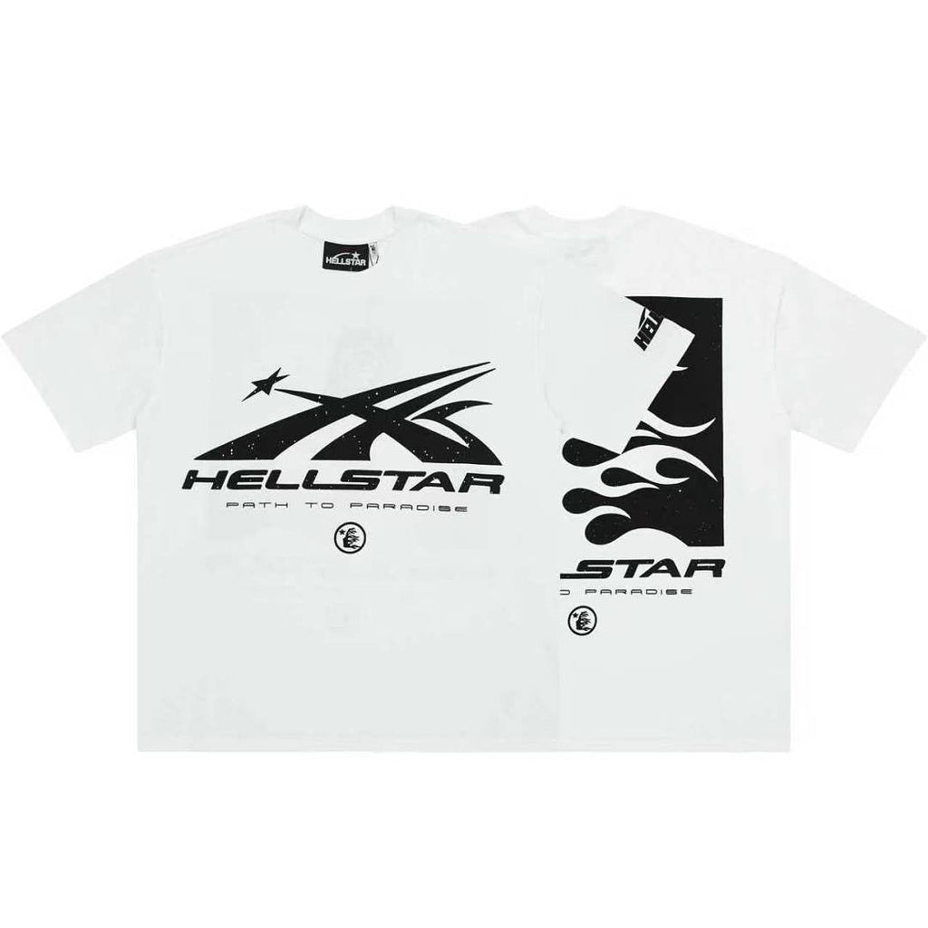 Hellstar Sports Logo Graphic Oversized T-Shirt - Unisex Streetwear