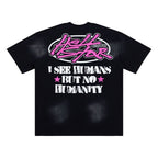 Hellstar Studios "FOR THE SUN" Graphic Oversized T-Shirt - Black