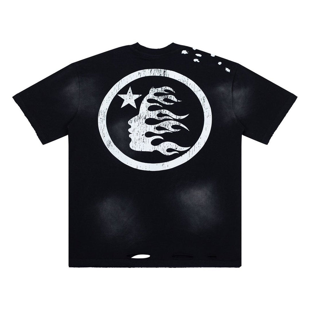 Hellstar Studios "I Love NY" Graphic Oversized T-Shirt - Black