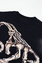 Hellstar Glory Thorns Doll Graphic Oversized T-Shirt - Black