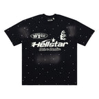 Hellstar Studios Large Logo Graphic Oversized T-Shirt - Black