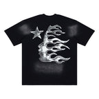 Hellstar Sports Graphic Logo Oversized Cotton T-Shirt