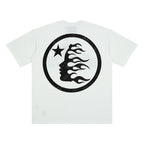 Hellstar Studios Large Logo Graphic Oversized Cotton T-Shirt - White