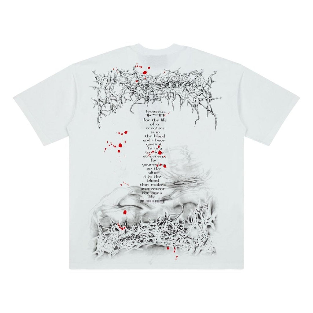 Hellstar Studios INS Style Large Logo Oversized Cotton T-Shirt