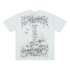 Hellstar Studios INS Style Large Logo Oversized Cotton T-Shirt
