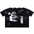 Hellstar Studios Graphic Oversized T-Shirt - Streetwear Unisex Tee