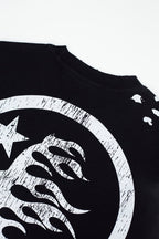 Hellstar Studios "I Love NY" Graphic Oversized T-Shirt - Black