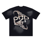 Hellstar Glory Thorns Doll Graphic Oversized T-Shirt - Black