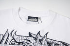 Hellstar Direct-to-Garment Graphic T-Shirt (White)