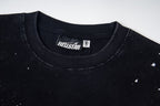 Hellstar Earth Graphic Washed Black T-Shirt