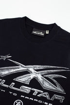 Hellstar Sports Graphic Logo Oversized Cotton T-Shirt