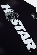Hellstar Studios "Family" Rhinestone Graphic Oversized T-Shirt