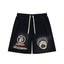 Hellstar Vintage Wash Spray Graphic Sweat Shorts