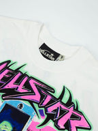 Hellstar Studios Records Graphic Cotton T-Shirt