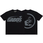 Hellstar Graphic Oversized T-Shirt - Washed Black