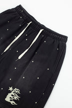 Hellstar Vintage Wash Star Graphic Sweatshorts