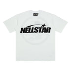 Hellstar Studios Large Logo Graphic Oversized Cotton T-Shirt - White