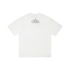 Hellstar Rhinestone & Graphic Short Sleeve T-Shirt (White)