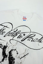 Hellstar Path to Paradise Graphic Oversized T-Shirt - Streetwear Washed Black